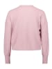 BETTY & CO Strick-Cardigan mit Reißverschluss in Rose Melange