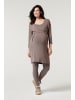 Noppies Lounge Kleid Hays in Taupe Melange