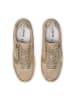 VITAFORM Nubukleder Sneaker in beige/gold