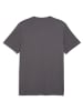 Puma T-Shirt 1er Pack in Dunkelgrau (Moody Gray)