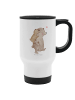 Mr. & Mrs. Panda Kaffee-Thermobecher Papa Bär ohne Spruch in Weiß