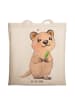 Mr. & Mrs. Panda Jutebeutel Quokka Happy ohne Spruch in Creme