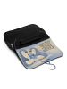 Mr. & Mrs. Panda Beautycase Pinguine trösten Design mit Spruch in Weiß