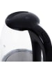 mesko MS 1302 B Wasserkocher 1,7 L - LED-Beleuchtung, 360°-Sockel, 2200 W in Schwarz