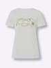 Heine T-Shirt in ecru