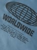 name it Nkmozias Hoodie Kapuzen-Sweatshirt in blue mirage