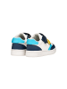 Geox Kinder-Sneaker mit Klettverschluss, Modell „Eclyper A Synt Lea“ (Größe B) Blau