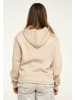 behype Kapuzenpullover - BHPERTH Basic Oversize Einfarbig in Taupe Light