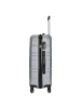 Paradise by CHECK.IN Santiago - 4-Rollen-Trolley 66 cm (silber) in silber