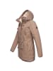 Navahoo Winterjacke Navahoo Ireliaa Damen Winterjacke B991 in Taupe Grey