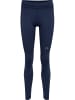 Newline Verstellbare Taille Leggings Reflektierend Logo Women's Core Damen in BLACK IRIS