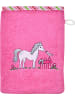 Wörner Frottier Kinder-Waschhandschuh Pferd orchidee in pink