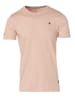 KOROSHI Basic Kurzarm-T-Shirt in ROSA PASTELL / PASTELLROSA
