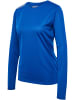 Hummel T-Shirt Hmlrun Laufen Damen in TRUE BLUE