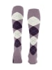 Burlington Marylebone Kniestrumpf in Dusty lila