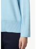 comma Strickpullover langarm in Blau