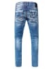 Rusty Neal Jeans Hose "URUMA" Slim Fit (THE EXTRAORDINARY) in Blue Used