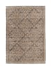 Kayoom Kurzflor Teppich Davis 125 in beige - rechteckig