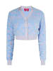 Swirly Damen Cardigan in BLAU LAVENDEL