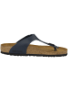 Birkenstock Zehensandale Gizeh Birko-Flor normal in blau
