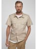 Brandit Short Sleeve Shirt in beige