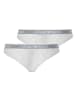 Emporio Armani 2er Pack Brazilian Slip in Grau