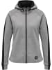 Hummel Hoodie Mit Reißverschluss Hmlessi Zip Hoodie in GREY MELANGE