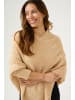 Kaffe Poncho KAvinnie Oversize fit in Sand Dollar Melange