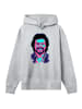 F4NT4STIC Hoodie TV Times Jeremy Beadle 1982 Pop Art in grau meliert