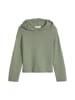 Marc O'Polo Strick-Hoodie loose cropped in Fresh Sage