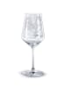 Mr. & Mrs. Panda Glas Rotwein Hahn Korn ohne Spruch in Transparent