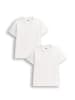 MOKIDA 2er-Pack T-Shirt mit kurzen Ärmeln in weiß