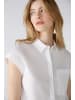 Oui Bluse reine Baumwolle in optic white