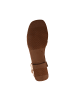 Oh! my Sandals Flache Ledersandalen Beige