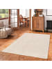 Pergamon Baumwolle Natur Kelim Teppich Sandy Modern in Beige