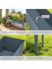 tectake Pflanzkasten 98,5x26x82,5 cm, wetterfest, mit Wasserablauf