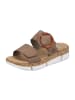 rieker Komfort Pantoletten in Beige