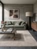 KADIMA DESIGN KASOS Kurzflorteppich Beige 200x290 Geometrisch Polyester Waschbar in Beige