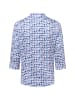 Franco Callegari Bluse in marine weiß - 0070