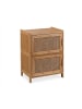 relaxdays Beistellschrank in Natur - (B)42 x (H)56 x (T)30 cm