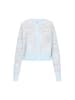 myMo Cardigan in blue melange