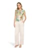 Betty Barclay Mesh-Shirt mit Raffung in Mint/Nature