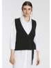 OTTO products Wickelstrickjacke in schwarz