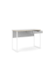 ebuy24 Schreibtisch Fula Weiß 110 x 48 cm