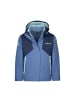 Trollkids 3 in 1 Jacke "Preikestolen" in Marine/Lotusblau/Kalte Minze