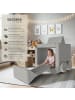 tectake Spielsofa Lilly, stapelbar, grau
