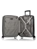 Heys Xtrak 4 Rollen Kabinentrolley S 55 cm mit Dehnfalte black