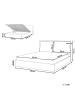 Beliani Doppelbett BAJONNA in Braun - (W) 184 x (H) 102 x (L) 235 cm