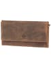 Greenburry Umhängetasche Vintage 1552A Lady Bag RFID in Sattelbraun