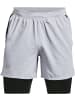 Under Armour Short "Launch" in Grau